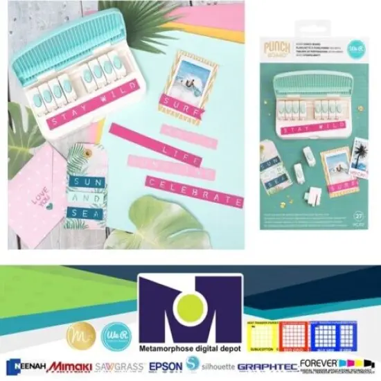 We R Memory Keepers Word Punch Board 661599 by American Crafts {1}