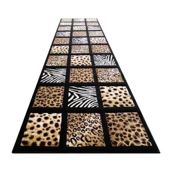 Masada Rugs Animal Prints Rug - Design S251 {1}
