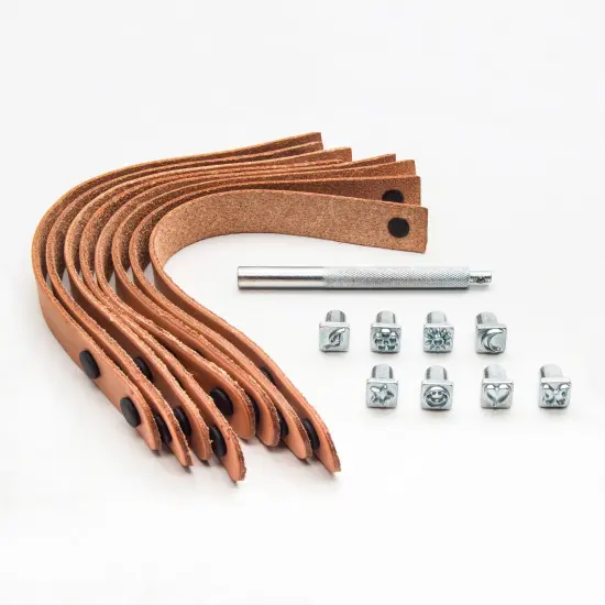 Realeather(R) Crafts Funtime Stamp Set w/ Wristbands-Funtime Stamp Set {5}