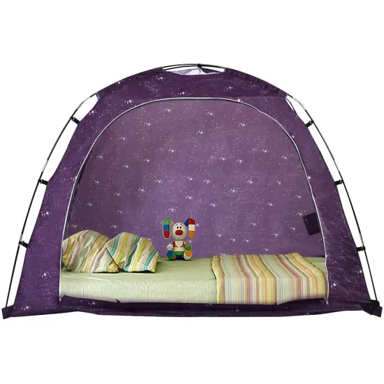 Bed Tent Indoor Privacy Play Tent on Bed with Carry Bag {1}