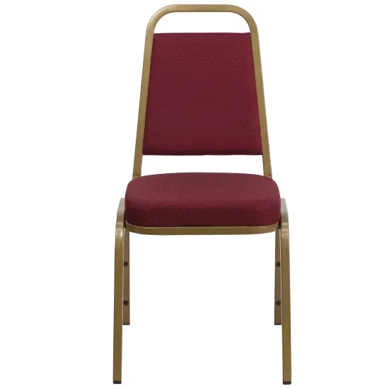 Emma and Oliver Trapezoidal Back Stacking Banquet Dining Chair - 2.5" Thick Seat {3}