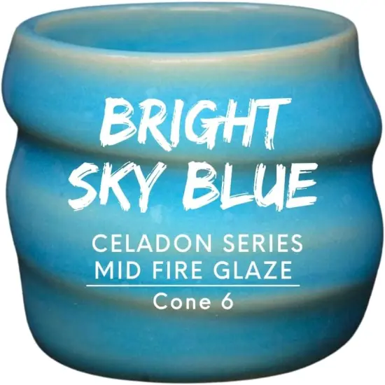 Penguin Pottery - Variety Set - Mid Fire Celadon Series - Cone 6 - Includes 8 4oz Jars {4}