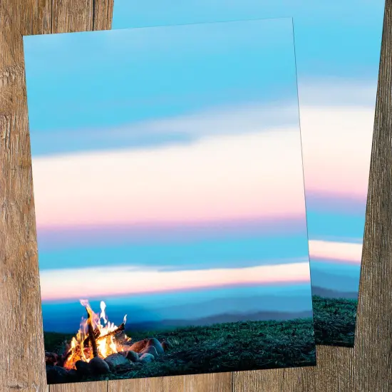 Great Papers! Bonfire with a View Letterhead, for Invitations, Announcements and Personal Messages, Printer Friendly 8.5" x 11", 50 Pack (2023030) {2}