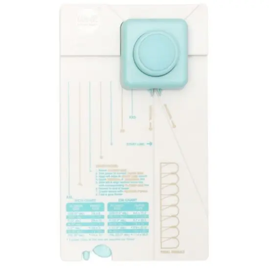 American Crafts TOOL - We R Memory Keepers - PUNCH BOARD - FLOWER 71342-5 {3}