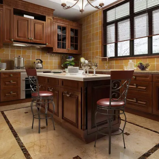 30 Inch Set of 2 Swivel Bar Stool with Curved Backrest and Footrest Brown {2}