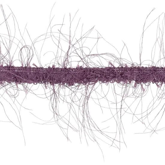 5 yards of Pippa Eyelash Fringe Trim | 5 yard cut Plum {1}