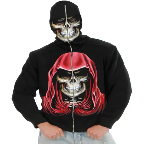 Adult Men's Empire Reaper Black Hoodie Sweatshirt {1}