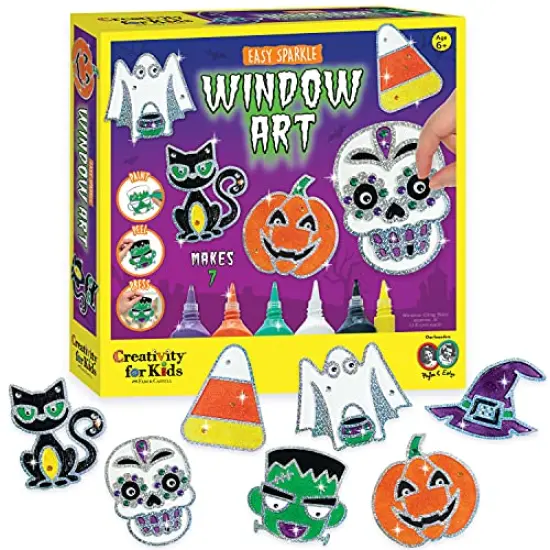 Halloween Window Art - Halloween Crafts, Make Your Own Halloween Window Clings {1}
