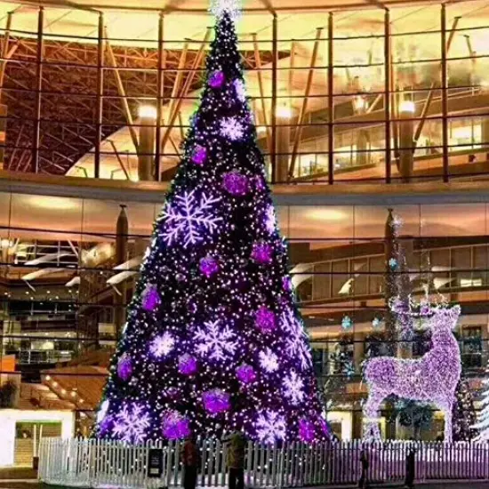 HOME LIGHTING 66ft Halloween Decorative Mini Lights, 200 LED Green Wire Fairy Starry String Lights Plug in, 8 Lighting Modes, for Indoor Outdoor Xmas Tree Wedding Party Decoration (Purple) {4}