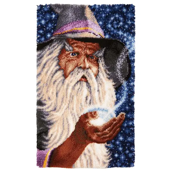 HerrschnersThe Wise Wizard Latch Hook Kit Multi {1}