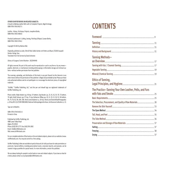 Natural Leather Tanning {2}