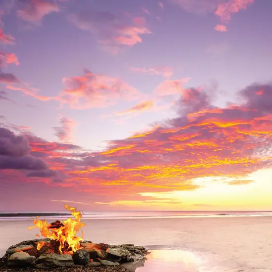 Great Papers! Beach Bonfire Letterhead, for Invitations, Announcements, and Personal Messages, Printer Friendly 8.5" x 11", 50 Pack (2023031) {1}