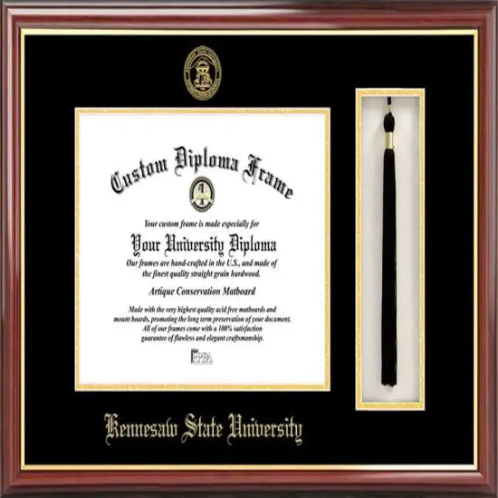 Kennesaw State University 14w x 11h Tassel Box and Diploma Frame {1}