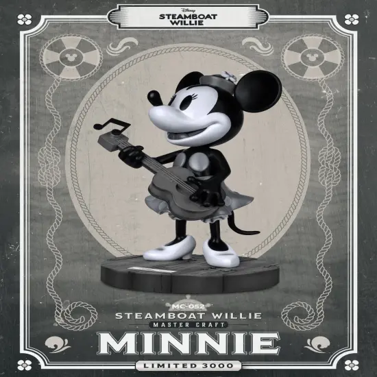 Steamboat Willie Master Craft Minnie Table Top Statue {4}