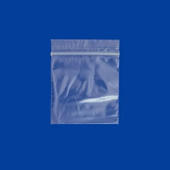 Clear Plastic Reclosable Zipper Bags 2x2 (Package of 100) {1}