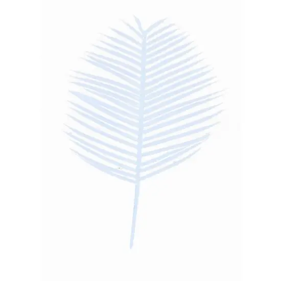 Set of 5 Elegant White 6" Cycus Plants - Chic and Versatile Indoor D&eacute;cor, Miniature Botanical Delights for Home and Office Spaces, Floral Home by Artificial Flowers {1}