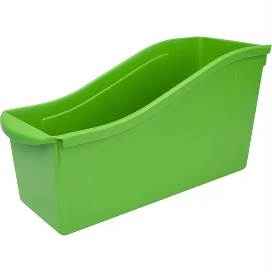 Large Book Bin, Green {1}