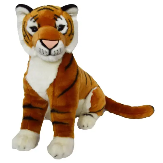 25" Kenya the Plush Tiger Soft Toy {1}