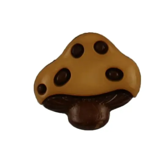 Buttons Galore and More Bulk Buttons - Mushroom - 100 Buttons {1}