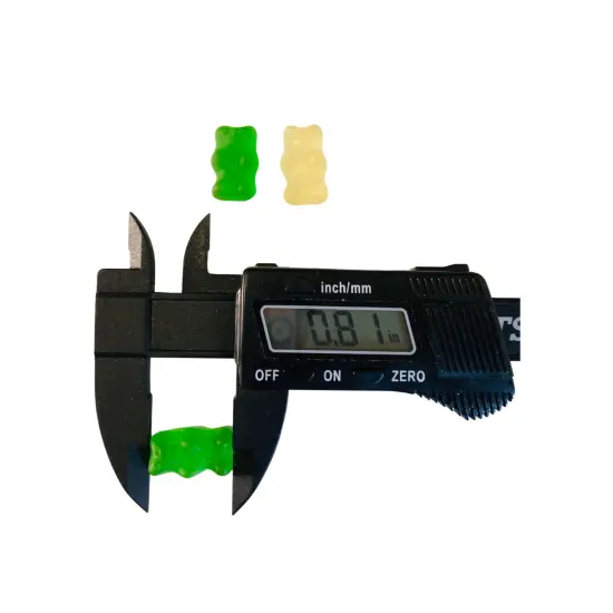 10pc Jelly Bear Shape Silicone Mold| Candy Shaped Silicone Mold| Soap| Candle | Mold for Wax| Mold for Resin| Not Food Grade {3}