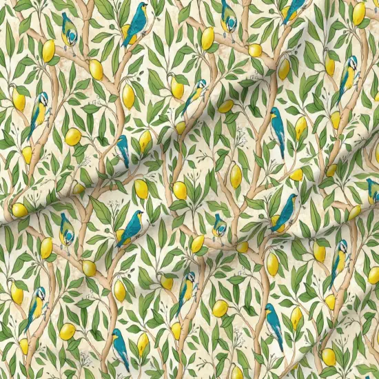 Various Fabrics by the Yard or Fat Quarter Nature Leaves Branches Tree Custom Printed Fabric by Spoonflower {6}