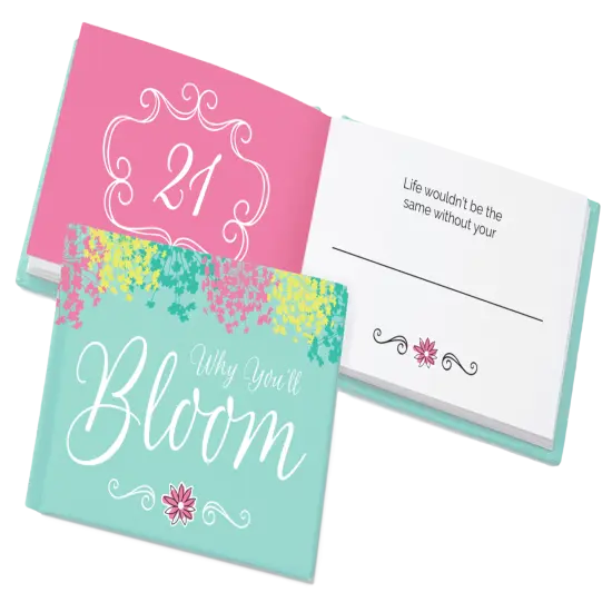 bloom daily planners Why You'll Bloom Gift Book, 4.5" x 3.25" {1}