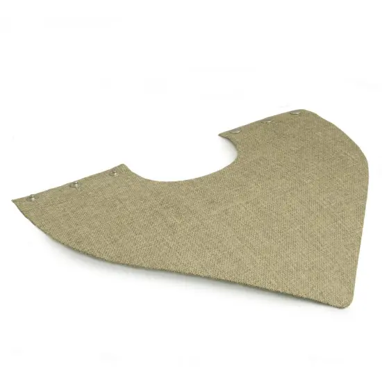 Foldable Snap Fasten Necklace Cone Display Burlap {5}