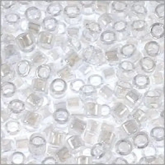 Miyuki Delica Seed Bead 11/0 Crystal Luster Transparent {2}