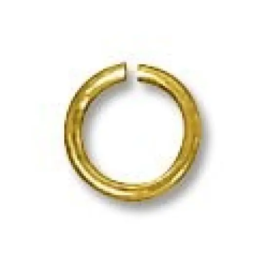 Jump Ring - Round Open 6mm Gold Filled (1-Pc) {1}