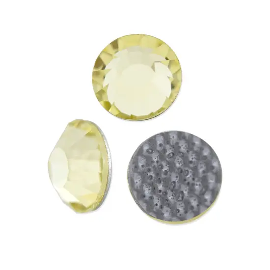 Preciosa Crystal VIVA12 Hotfix Rhinestone 6.5mm (SS30) Jonquil (Package of 20) {1}