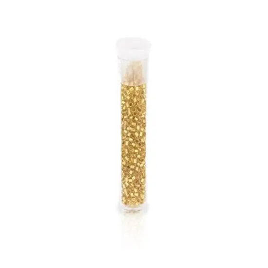 Miyuki Delica Seed Bead 11/0 24k Gold Lined Crystal {2}