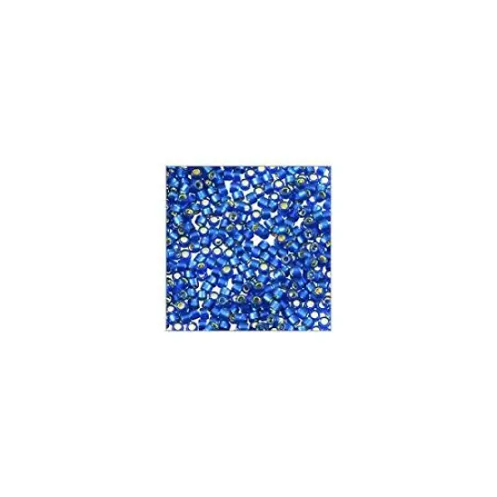 Miyuki Delica Seed Bead 11/0 Silver Lined Semi-Matte Cobalt {4}
