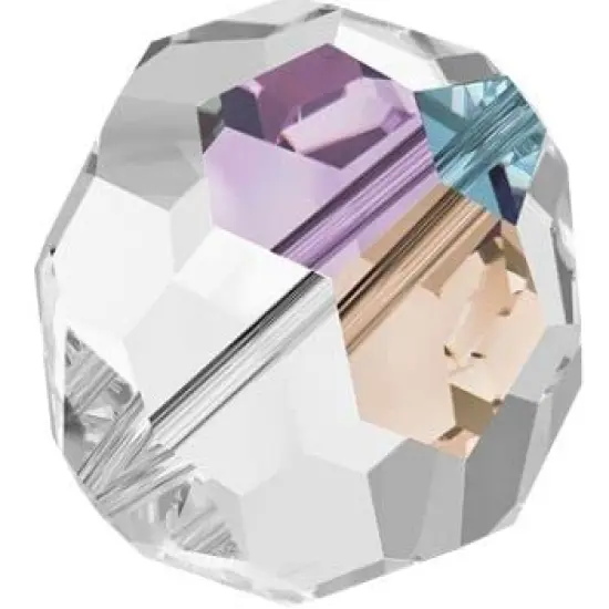 Preciosa Round Beads - Choose Your Size - Color: Crystal AB - 288 Pieces {1}