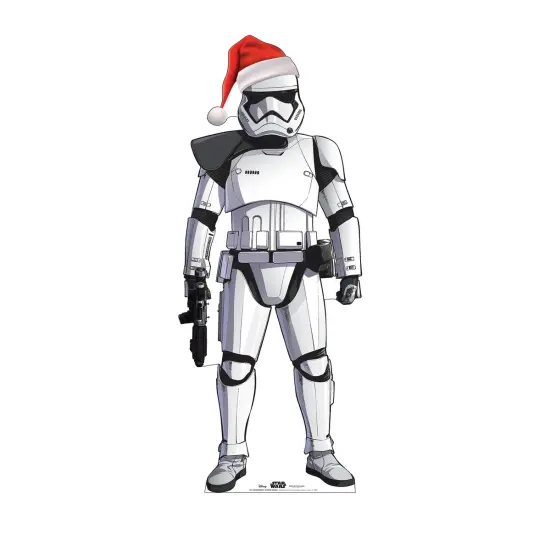 Stormtrooper Holiday Outdoor Standee {1}