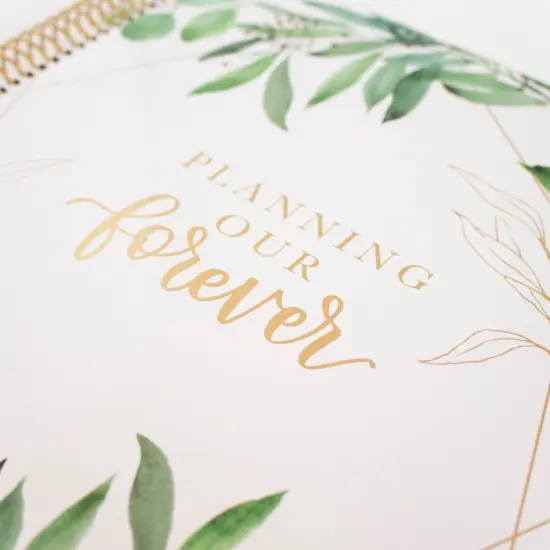 bloom daily planners Wedding Planner & Calendar, 9" x 11", Planning Our Forever {2}