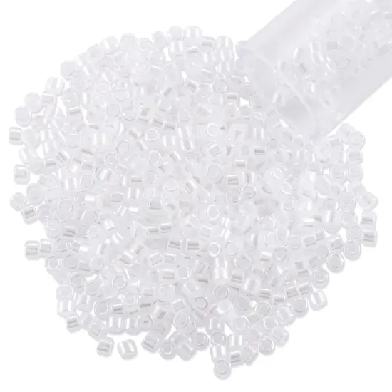 Miyuki Delica Seed Bead 11/0 Ceylon White {1}