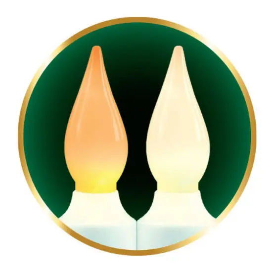 2-in-1 Cordless Window Candle, Dusk till Dawn Sensor, Amber and Warm White LED, Battery Power, Single Candle {3}