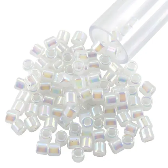 Miyuki Delica Seed Bead 8/0 Opal AB {1}