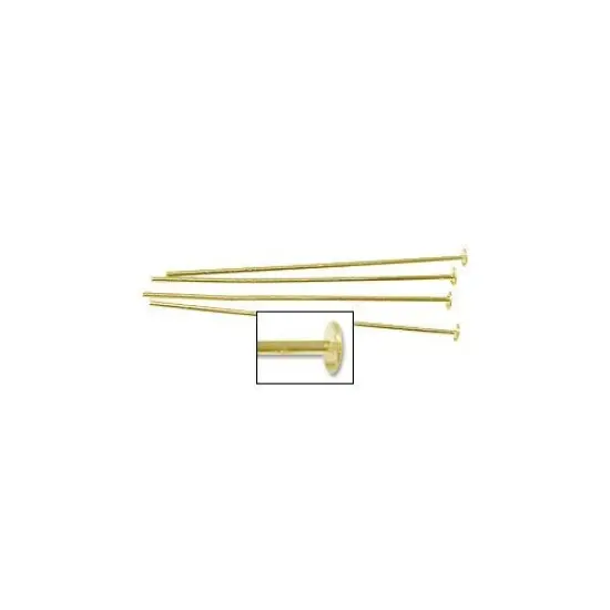 JewelrySupply Gold Filled Head Pin 2" 24 Gauge (1-Pc) {1}