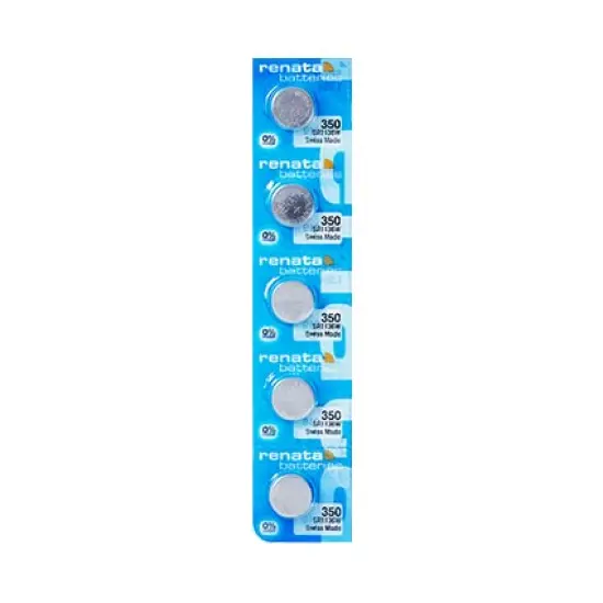 Renata Batteries 350 / SR1136W Watch Battery (5 Pack) {1}