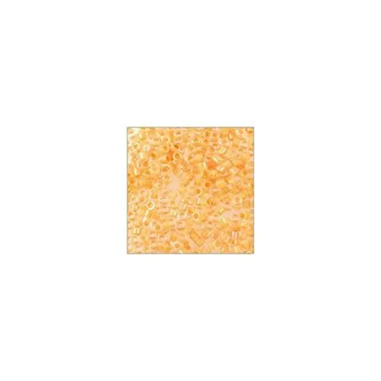 Miyuki Delica Seed Bead 11/0 Color Lined Orange Sherbert {2}