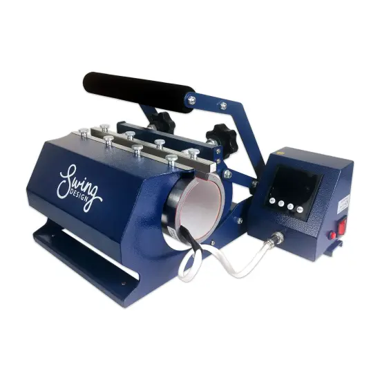 Swing Design 7-in-1 Tumbler Heat Press 20oz/30oz - Navy {6}