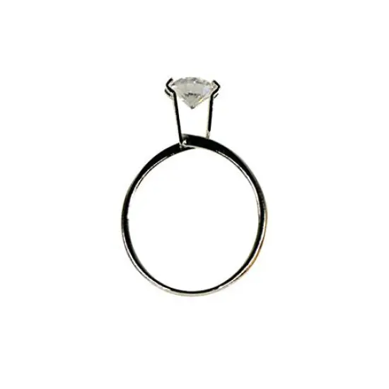Demonstration Solitaire Display Ring for Jewelers (Package of 1) Gold {3}