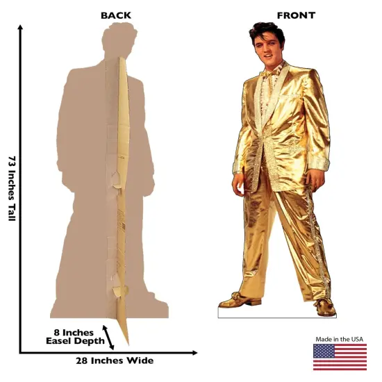 Elvis Presley - Gold Lame` Suit {3}