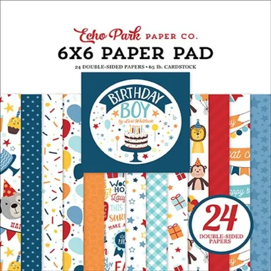 Echo Park Birthday Boy 6x6 Paper Pad {1}