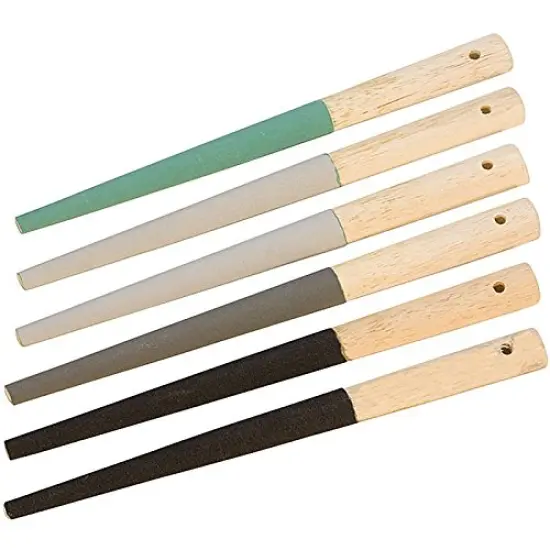 Half Round Sanding Sticks for DIY Jewelry Making (Set of 6) {1}