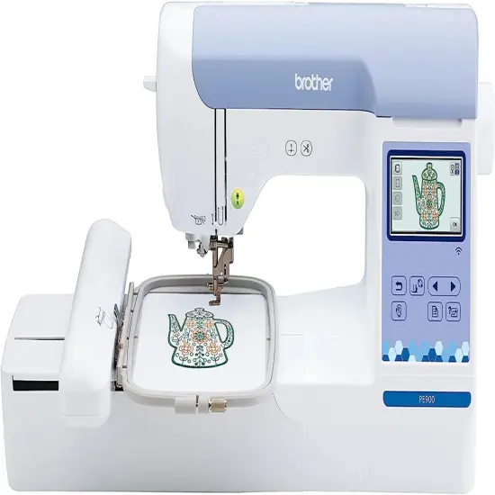 Brother PE900 Embroidery Machine 7x5 With SABESBLUE Software and $199 Bonus Bundle {2}