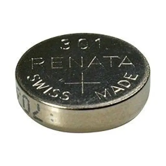 Renata 301 Button Cell watch battery {1}