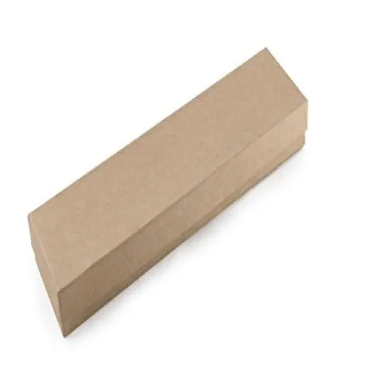 8" x 2" x 1" Kraft Paper Cotton Filled Jewelry Gift Box #82 (Package of 20) {1}