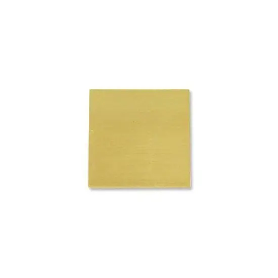 Brass Square Blank 1-1/16" x 1-1/16" {1}